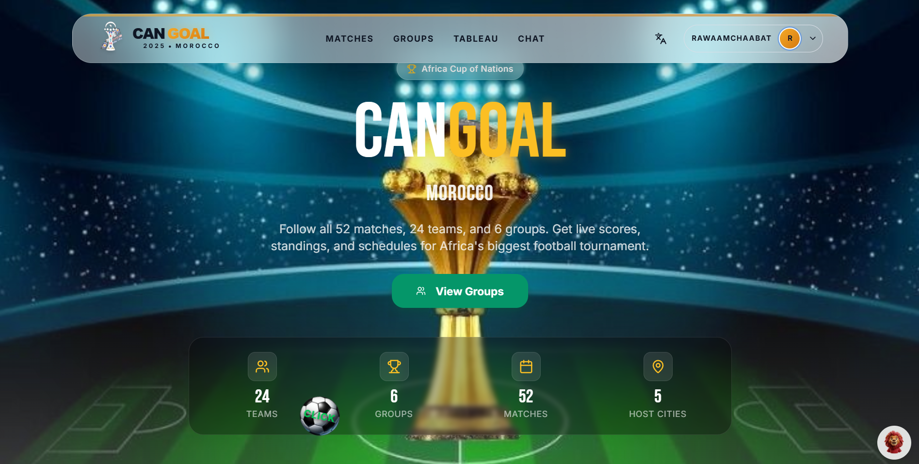 Projet CANGOAL